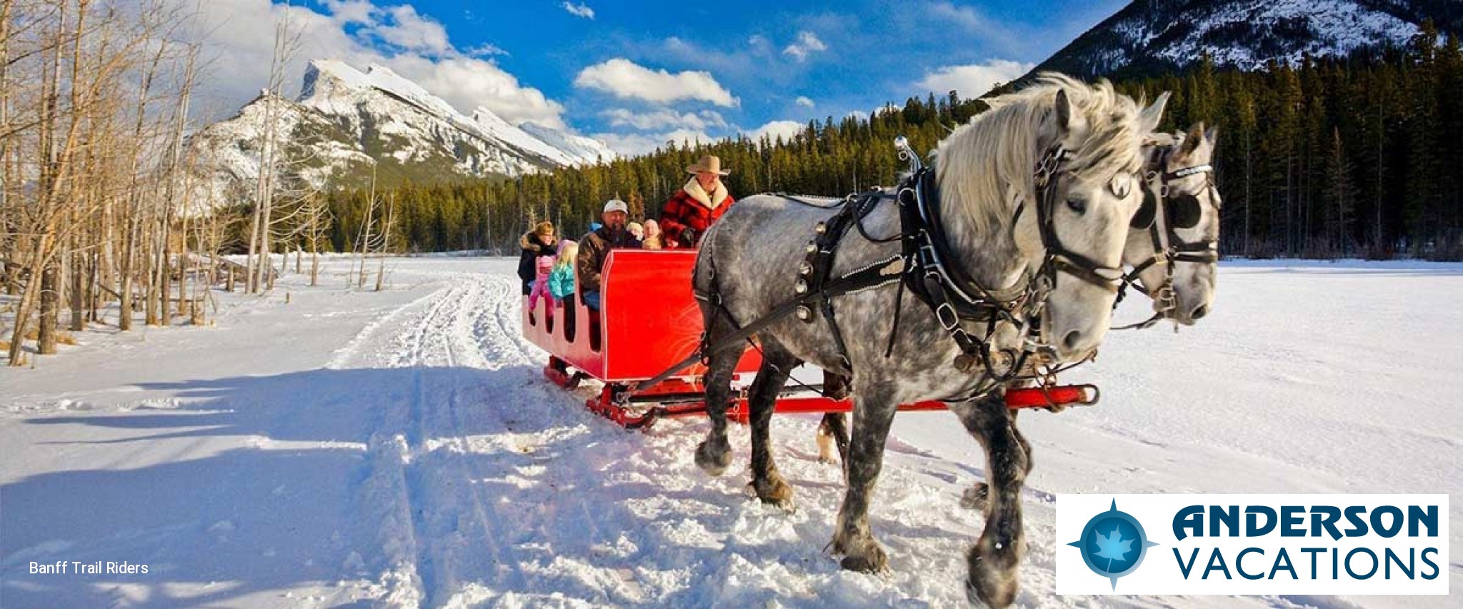 Sleigh Ride in Banff