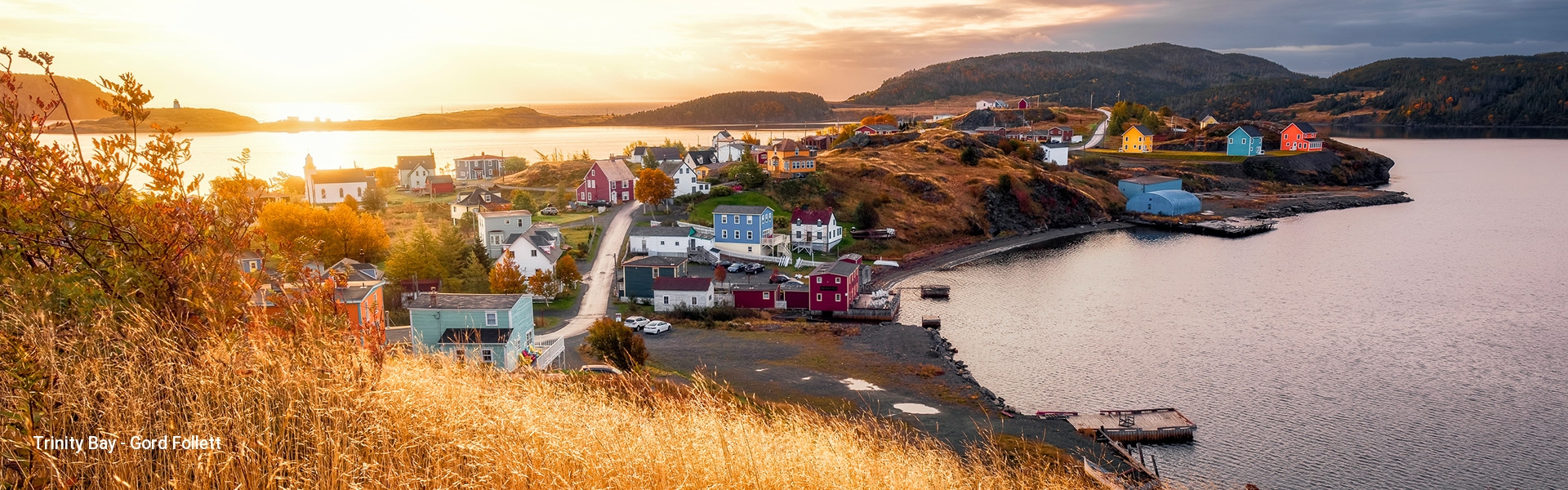 Sunrise in Trinity Bay Eastern Newfoundland